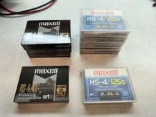 Maxell 4mm tape pack, 9 pieces. (HS-4/CL and HS-4/125s) picture