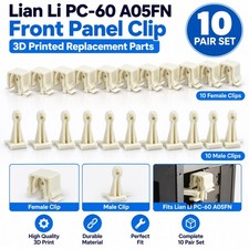 Lian Li Pc-60 A05FN Front Panel Clip 3d Printe pt-jt01 10 PCS FEMALE 10 pcs MALE picture