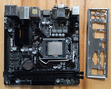 ASRock B85M-ITX LGA 1150 Intel Motherboard w/ IO Shield & Intel i3-4330 picture