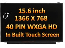 HP Spare Part# L20380-001 LED LCD Display 15.6 HD Touch Screen + Digitizer New picture