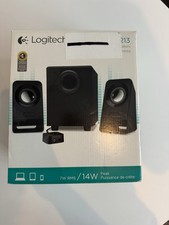 Logitech Z213 Compact Speaker System 14W Desktop 2 Speakers 1 Subwoofer picture
