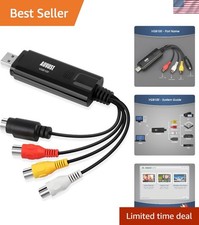 Digitize VHS Tapes Effortlessly – USB 2.0 Video Capture Device for Windows picture
