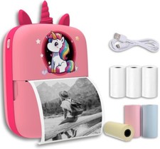 Darkant Stick Printer, Mini Thermal Printer, Portable Pocket Inkless Sticker for picture