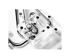 Bykski Distro Plate For TT CORE P3 - PMMA w/ 5v Addressable RGB (RBW) (RGV-TT... picture