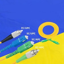 1~40M SC LC FC ST UPC APC Fiber Optic Patch Cord Simplex SM Fiber Optic Cable picture