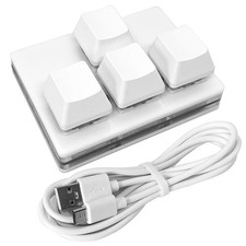 USB Mini 4-Key Keypad Mechanical Gaming Keyboard RGB Macro Pad picture