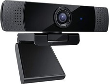 1080p Webcam with Dual Stereo Microphones,Full HD USB Desktop Web Computer Camer picture