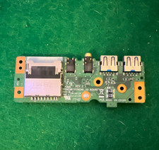 Laptop I/O Board USB Audio SD Card Reader P5NCNR/P7NCNR-IO BOARD Green - Used picture