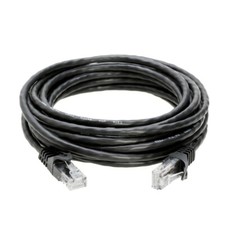 CAT6 Ethernet Patch Cord RJ45 LAN Network Cable Black 25FT- 200FT Multi-Pack LOT picture