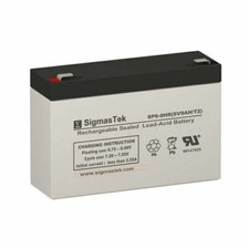 BP8-6H-F2 B&B Battery replacement SLA Battery (6V 9AH) picture