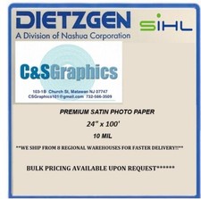 InkJet Satin Photo Paper Roll 24