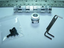 QTY 6 PULLEY ALUMINUM 19T 8MM GT2 6MM 1.5MM SCREW WRENCH 3D PRINTER USA FREESHIP picture