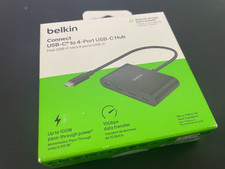 Belkin Connect 4-Port USB-C Hub 3.2 Gen 2 - Black AVC018btBK picture