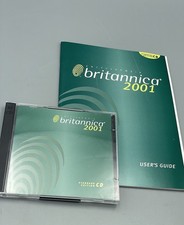 2001 Encyclopedia Britannica - Standard Edition - 2 CDs with Manual picture