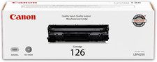 Canon Genuine 126 Black Toner Cartridge Compatible with Lbp6200D, Lbp6230Dw picture