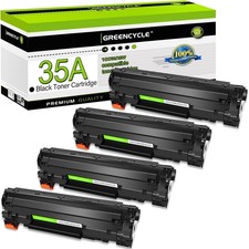 1-4PK CB435A 35a Toner Compatible with HP LaserJet P1005 P1006 P1007 P1009 P1002 picture