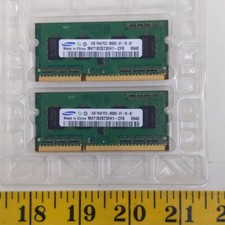 Samsung 1GB PC3-8500S DDR3 Laptop Memory RAM M471B2873EH1-CF8 Lot of 2 picture