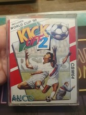 KICK OFF 2 X COMMODORE 64 ORIGINAL GAME CASSETTE COLLECTION C64 ANCO DINO DINI picture