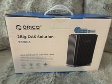 ORICO 2-Bay USB-C DAS HDD Enclosure 2.5/3.5in Built-in Fan Black 9728C3 picture