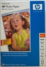 Premium HP Invent Photo Paper - Borderless 4x6