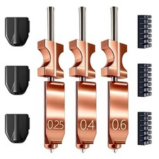 New Upgraded 0.25MM&0.4MM&0.6MM Hotend Kit for Flashforge AD5X Nozzle, All Metal picture