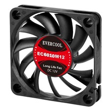 Evercool 60mm x 10mm EC6010M12CA Computer Case Ball Bearing Fan 3-Pin picture