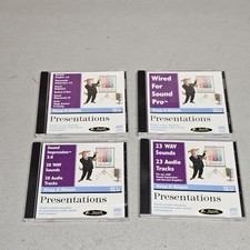 Keep It Simple Presentations CD-ROM Lot (4) Wired for Sound Pro Sound Impression picture
