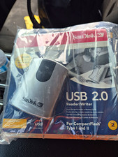SanDisk ImageMate USB 2.0 CompactFlash I/II Card Reader/Writer SDDR-91-A15 2pack picture