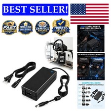 Logitech G920 Power Supply Adapter - Reliable 24V 2.7A Charger with 10FT Cord picture
