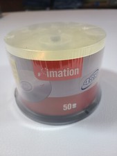 Imation CD-R 48X 80Min 700MB Disc Spindle Case 50 PK New Unopened picture