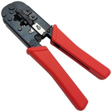 Dual Modular Plug Crimping Tool for 8P8C/RJ-45, 6P6C/RJ-12, 6P4C/RJ-11 picture