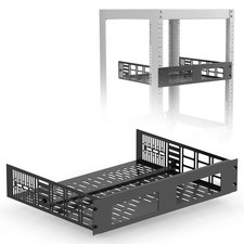 ynVISION Custom Rack Shelf Compatible with WiiM Amp and Wiim Amp Pro | 2U 19