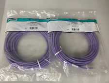 Panduit UTPSP35VLY Cord   |  35 FT  |  LOT OF 2 picture