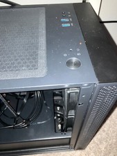 pc gaming desktop, newly built with a AMD Ryzen 7 5800X, and a intel arc a380 picture