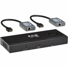 Tripp Lite 2-Port DisplayPort to HDMI Splitter/Extender Kit over Cat6 picture