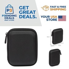 Durable Slim Hard Shell External Drive Case with Zipper - For Travel & Storage picture
