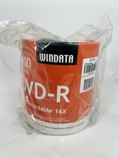 DVD-R Windata 100-Count Spindle New In Package Sealed picture