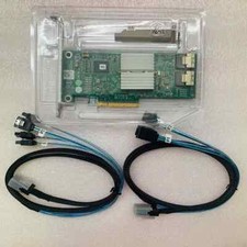 Dell PERC H310 6Gb/s SAS Adapter RAID Controller HV52W /3P0R3 +2PCS 8087 SATA picture