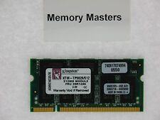 KINGSTON SODIMM 512MB PC2700 DDR 333 MHZ 200 pin LAPTOP 512 MB NOTEBOOK MEMORY picture