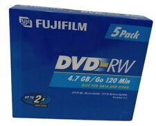 Fuji Film DVD-RW Disc Data and Video 5 Pack New picture