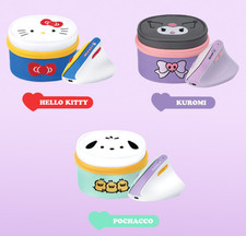 Sanrio Characters Ergonomics Vertical Wireless Mouse + Character Pouch Set Fast picture