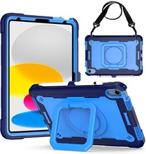 For iPad (A16) 11th Gen 11 Inch (2025) Case Shockproof Rugged Cover 360 Rotating picture