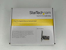 StarTech 1-Port PCI Gigabit Ethernet PCI Network Card ST1000BT32 RJ-45 1Gbps picture