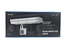 BRAND NEW Lian Li HydroShift LCD 360S HSLCD36SW WHITE Pre-installed 3x 28MM Fans picture