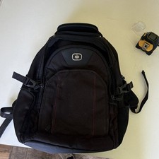 OGIO Airflow Black Nylon Laptop Backpack Padded Sleeve Fits 15 in Laptop picture