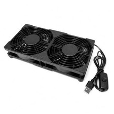 240mm Dual USB Cooling Fan, 2 x 120mm 5V USB Powered Cooling Fans with DXK-0038 picture