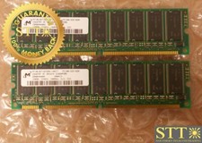 MT18LSDT1672AG-10EF7 MICRON 128MB PC100 100MHZ ECC CL2 168-PIN DIMM (LOT OF 2) picture