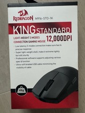 Redragon M916 STANDARD 3-Mode Wireless Gaming Mouse 12K DPI 49KG M916-STD-1K BLK picture