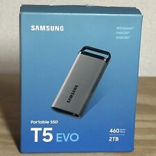 SAMSUNG PORTABLE SSD T5 EVO 2TB (MU-PM2TOG/WW) New Factory Sealed picture