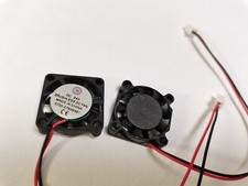 2 pcs Brushless DC Cooling Fan 5 Blade 24V 2507S 25x25x7mm 2Wire Sleeve Bearing picture